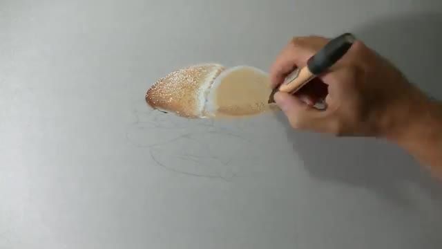 نقاشی مارچلو از همبرگر ۱