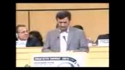 حماسه به یاد ماندنی احمدی نژاد در ژنو