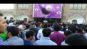 جشن پیروزی حسن روحانی درا انتخابات و سخرانی  رییس ستاد تبلیغاتی او در زنجان