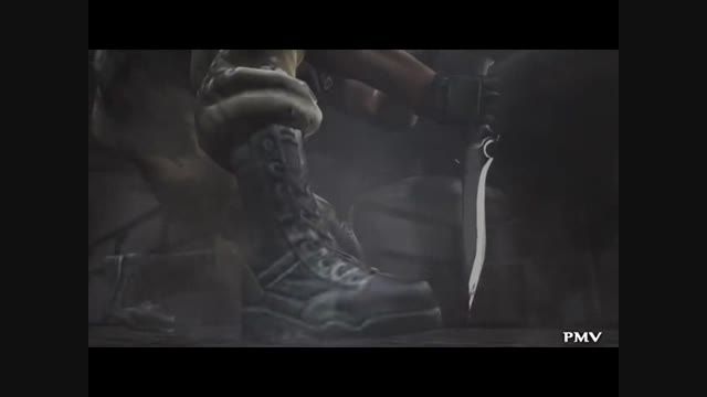 نبرد دیدنی لیون و کراوزر با چاقو - رزیدنت اویل 4