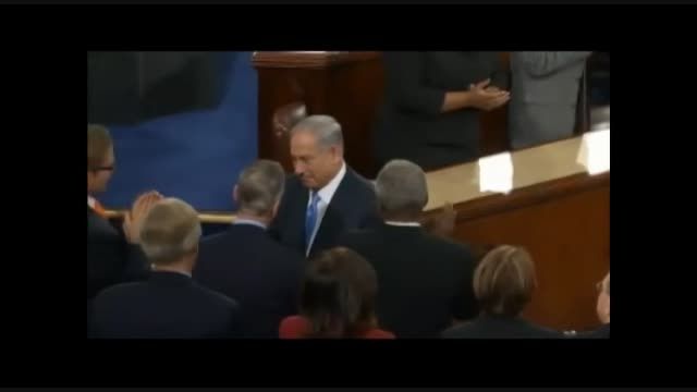 نکته ای جالب در سخنرانی نتانیاهو برای دوستانش در کنگره