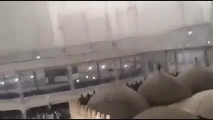 آخرین ویدئو از سقوط مرگبار جرثقیل در مسجد الحرام