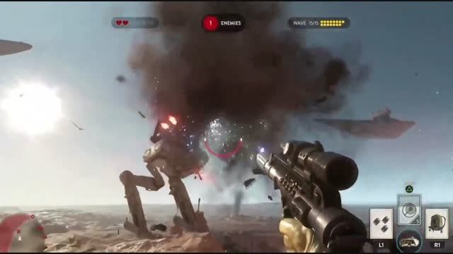 بخشهایی از بازی Star Wars Battlefront 3