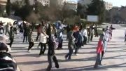 رقص جمعی زنان و مردان در پارک تهران