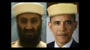 اثبات یکی بودن اوباما و بن لادن