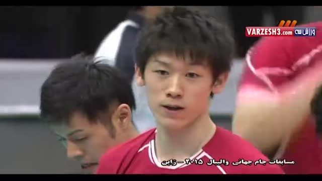 بازی والیبال ایران و ژاپن در جام جهانی 2015 ژاپن