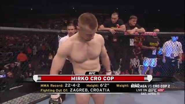 مبارزه یو.اف.سی - Mirko CroCop vs. Gabriel Gonzaga