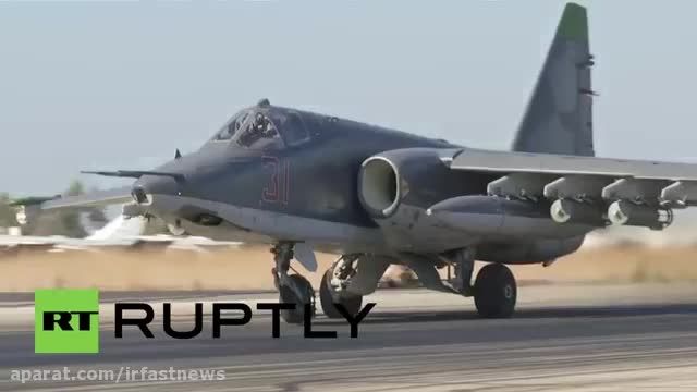 آماده سازی هواپیمای روسی برای جنگ با داعش