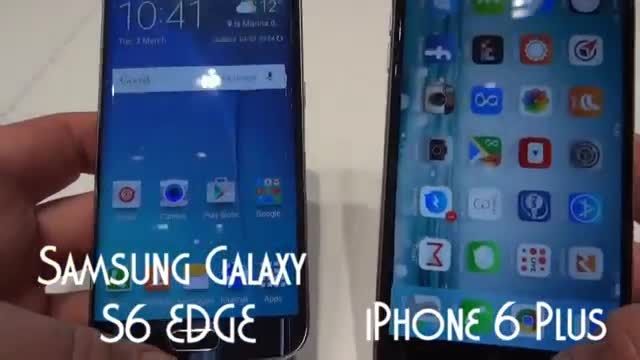 Samsung Galaxy S6 Edge vs iPhone 6 Plus