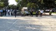 مشاعره طنز آذری  آهنگین در پارک ملی باکو- بلوار کناریندا