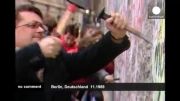 فیلم های منتشر نشده از فروریختن دیوار برلین
