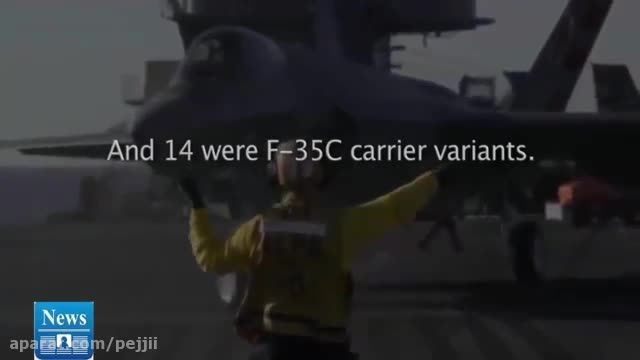 F-35 رعد و برق II - F35 هوا نشان می دهد 2015 - حمله F35