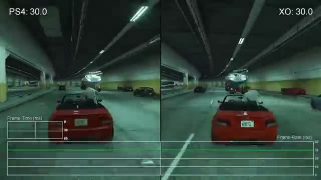 GTAV PS4 vs Xbox One Frame-Rate Guard3d.com