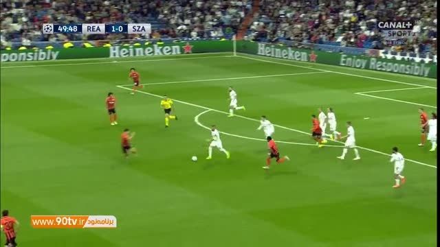 خلاصه بازی: رئال مادرید ۴-۰ شاختار (هتریک رونالدو)