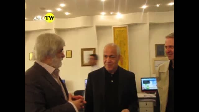 دیدار یک ساعته دکتر حسین اسفهبدی با ایرج جمشیدی