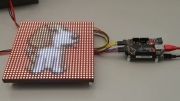 راه اندازی دات ماتریک 32X32 رنگی با FPGA