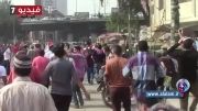 جنگ خیابانی در قاهره در روز محاکمه مرسی