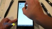 sony xperia z ultra display check with pen knife pencil