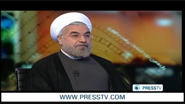 حسن روحانی در برنامه گفتگوی ویژه خبری شبکه دو سیما