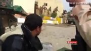 نفوذ كاروان زرهی ارتش عراق به مناطق اشغالی