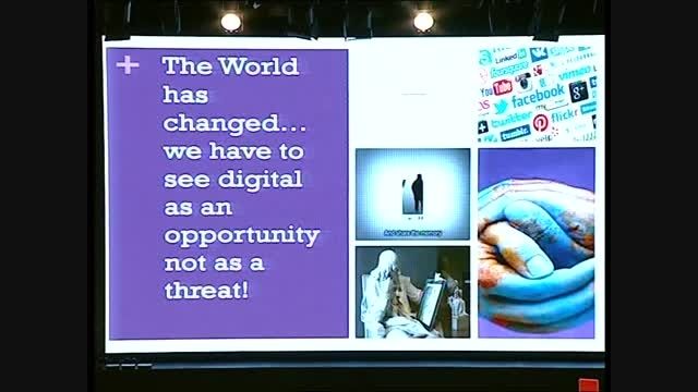 سخنرانی آلن اورو در چهارمین همایش بازاریابی اینترنتی