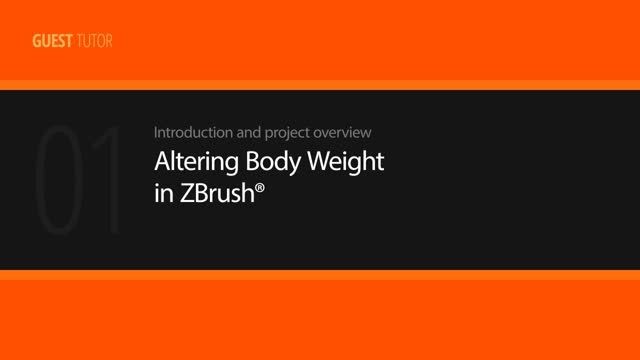 Digital Tutors - Altering Body Weight in ZBrush