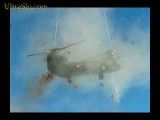 انفجار هلیکوپتر