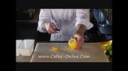 آموزش ترئین لیوان با لیمو Www.Cafee-Online.Com