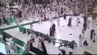 تصاویر منتشر نشده از سقوط جرثقیل در مسجدالحرام