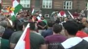 حمایت کوردهای دانمارک از استقلال کوردستان عراق