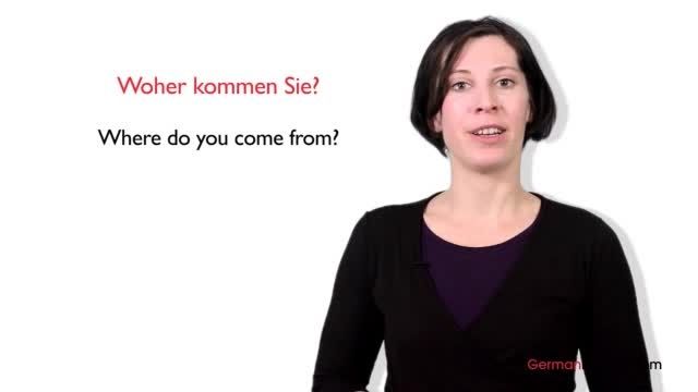 آموزش زبان آلمانی در 3 دقیقه- درس 22