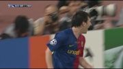 گل مسی به منچستر در فینال لیگ قهرمانان اروپا 2009-2008 با کیفیت فوق العاده HD