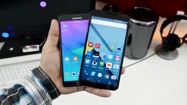 مقایسه Google Nexus 6 با Samsung Galaxy Note 4