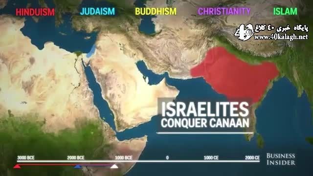 گسترش ادیان در طول تاریخ - چهل کلاغ