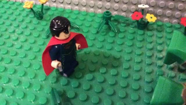 Lego Superman vs Hulk(خیلی باحال)