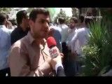 مصاحبه رائفی پور در تظاهرات