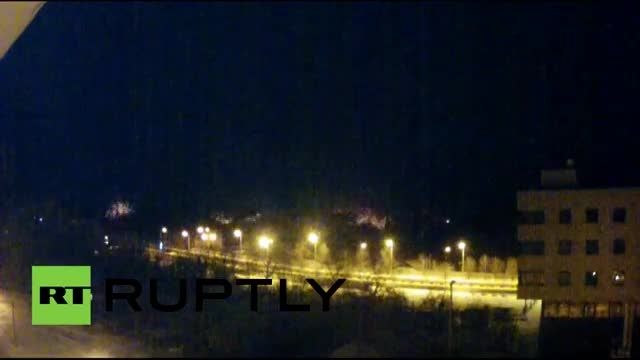 بمباران سنگین اطراف فرودگاه دونتسک توسط ارتش اوکراین