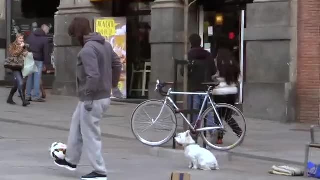 دوربین مخفی: کریستیانو رونالدو با لباس مبدل در خیابان!