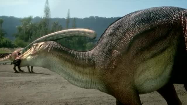 پاراسارولوفوس(Parasaurolophus)