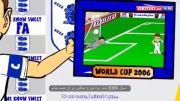 انیمیشن خداحافظی استیون جرارد از تیم ملی انگلیس