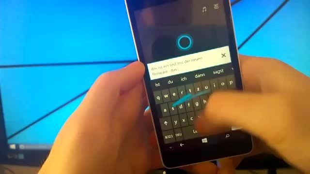 Microsoft Lumia 535 Touchscreen mit Firmware 02060.0000