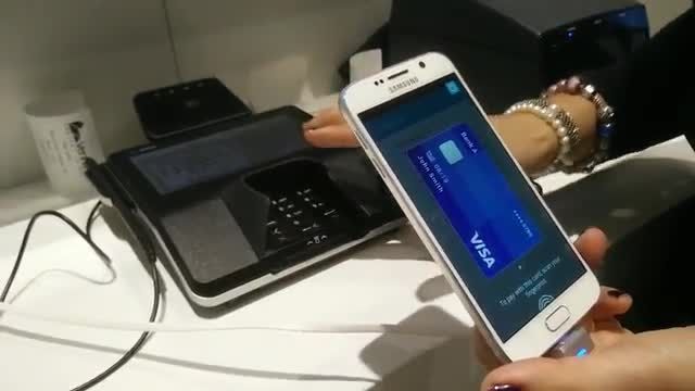 نحوه استفاده از Samsung Pay در یک فروشگاه