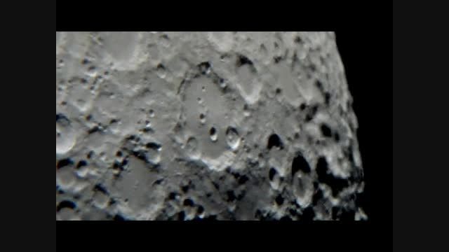 فیلمبرداری از سطح ماه با تلسکوپ  Celestron Advanced