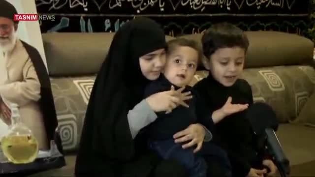 زهرای بابا-دختر شهید تهرانی مقدم