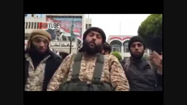 اصابت موشک هنگام مصاحبه با سرکرده  تکفیری های النصره