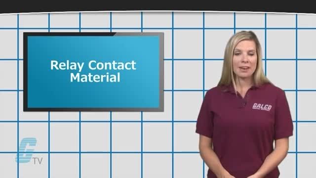 Types of Relay Contact Material