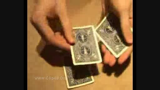 جادو با کارت (خیلی جالبه ببینید)