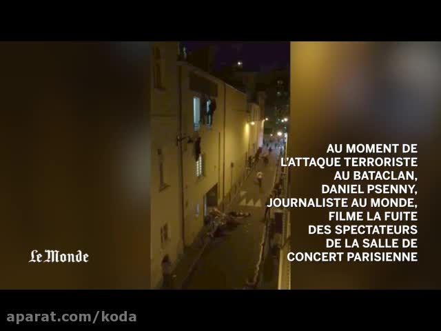 لحظه عملیات تروریستی داعش در پاریس(کامل)