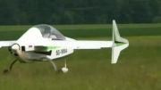نمونه ای از پرواز هواپیماهای کانارد روی زمین کشاورزی