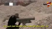 سوریه اقدام تروریست برای شکار تانک با میتس و نتیجه کار
